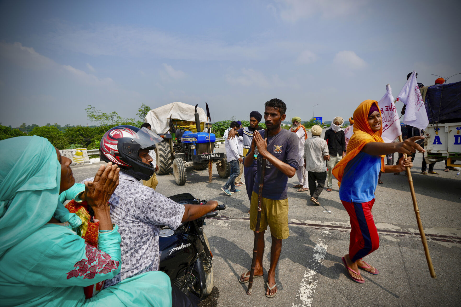 APTOPIX India Farmers Protest